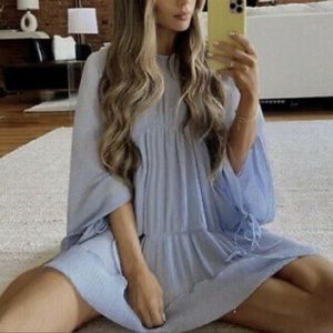 Zara Draped Pleated Dress